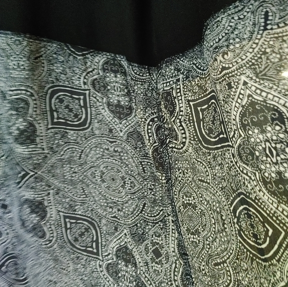 Artizan Black Aztec Boho Cardigan ~ Size L - Picture 5 of 8